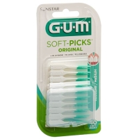 Gum Sunstar 632 Borsten Soft Picks Reg 40 штук