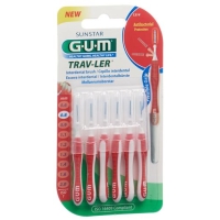 Sunstar GUM Trav-Ler Interdentalbursten 0.8мм 6 штук