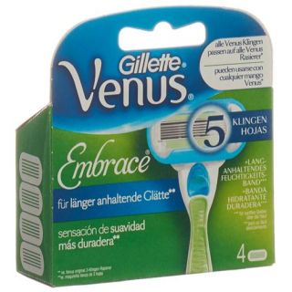 Gillette Venus Embrace Damenrasierer Ersatzklingen 4 штуки