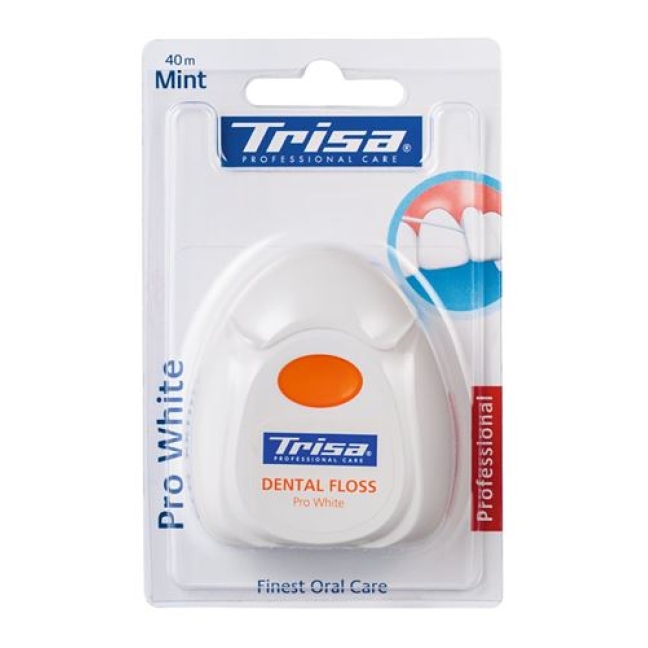 Trisa Zahnseide 40m Pro White