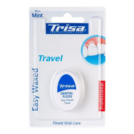 Trisa Easy Waxed Travel 10м