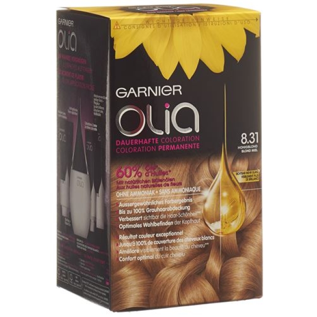 Olia 8.31 Golden Ashy Blond Olia 8.31 Golden Ashy Blond