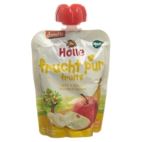 Holle Pouchy Apfel mit Banane 90г