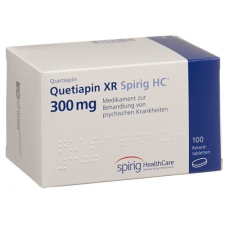 QUETIAPIN XR SPIRIG HC 300 QUETIAPIN XR SPIRIG HC 300