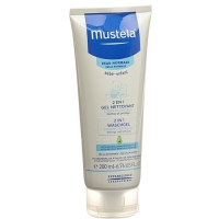 Mustela 2in1 гель мытья для нормальной кожи в тюбике 200мл