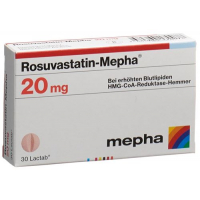Розувастатин Мефа 20 мг 100 таблеток покрытых оболочкой