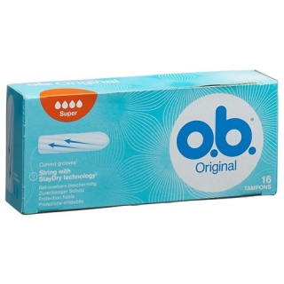 OB TAMPONS SUPER