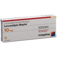 Лерканидипин Мефа 10 мг 30 таблеток покрытых оболочкой