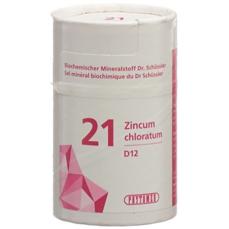 Phytomed Schussler Nr. 21 Zinc Ch в таблетках, D 12 50г Phytomed Schussler Nr. 21 Zinc Ch в таблетках, D 12 50г