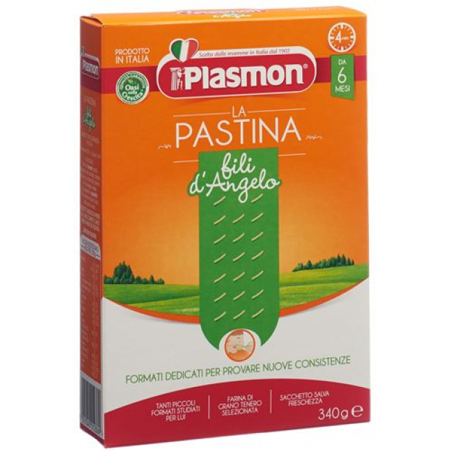 Plasmon Pastina Fili D'angelo 340г