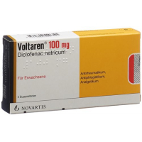 Вольтарен 100 мг 5 суппозиториев для взрослых