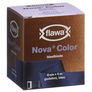 Flawa Nova Color Idealbinde 6смx5m Blau