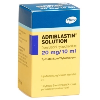 Адрибластин раствор для инъекций 20 мг / 10 мл ампула 10 мл