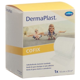 Dermaplast Cofix марлевый бинт 10смx20m Weiss