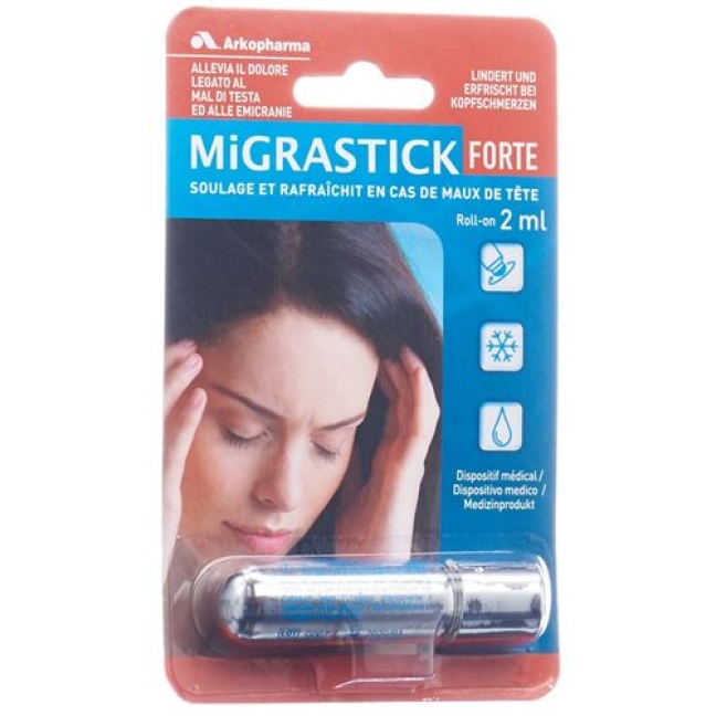 Arkopharma Migrastick Forte Dm Stick Bille 2мл Arkopharma Migrastick Forte Dm Stick Bille 2мл