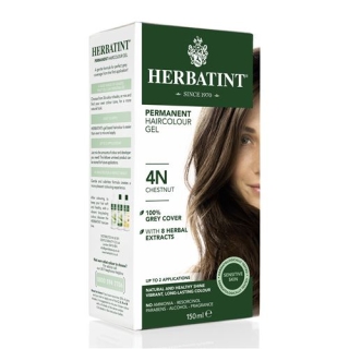 Herbatint Haarfarbegel 4n Kastanien Braun 150мл