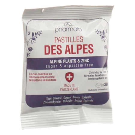 PHARMALP PASTILLES ALPES NACHF