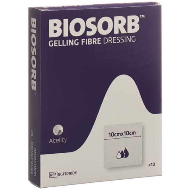 BIOSORB GELLING FIB FA 10X10CM