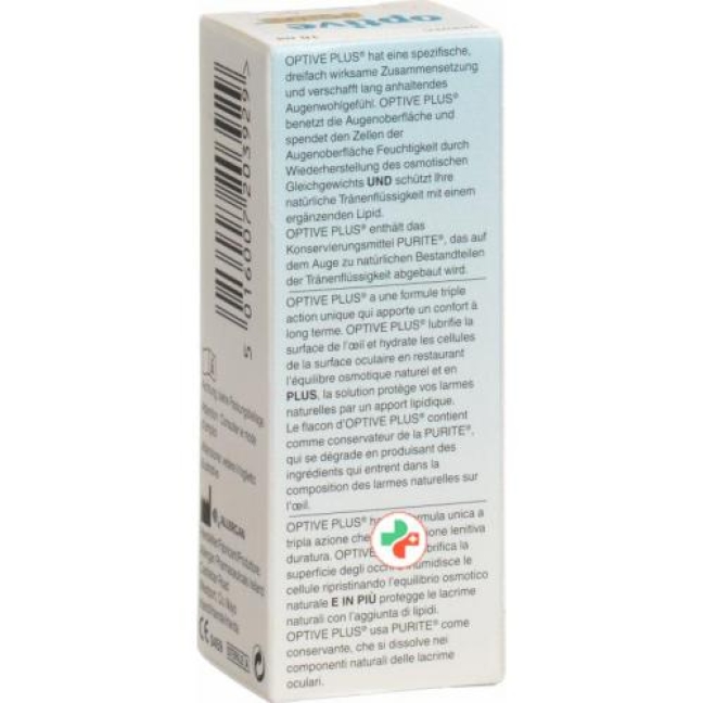 Optive Plus Dreifache Wirkung 10 ml Augentropfen