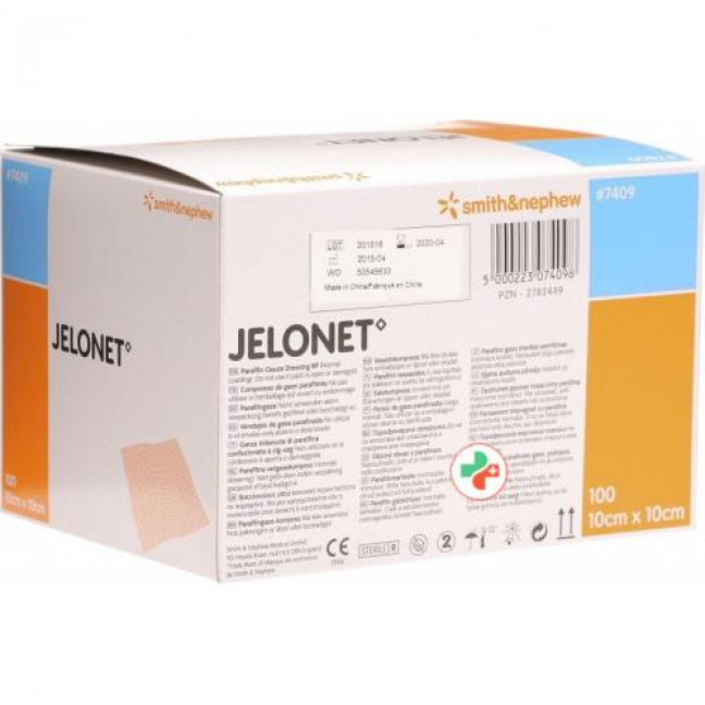 Jelonet Paraffingaze 10смx10см 100 штук