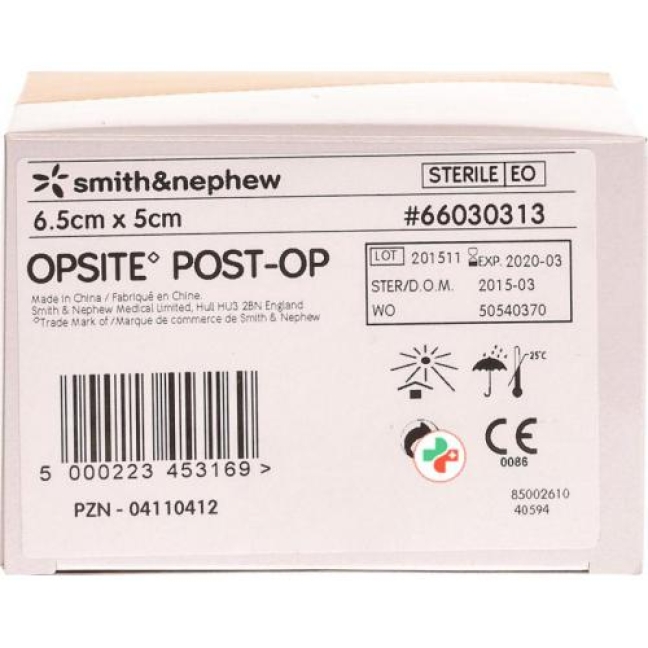 Opsite Post OP Folienverband 6.5x5см 1 штука