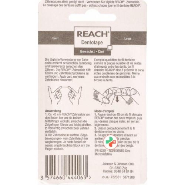 Reach Dentotape Zahnseide 100м