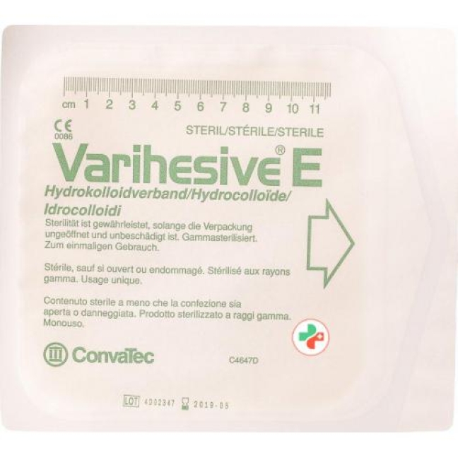 VariHesive E Hydrokolloidverband 15x15см 5 штук