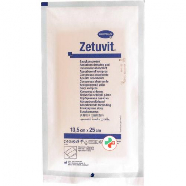 Zetuvit Absorptionsverband 13.5x25см Steril 10 штук