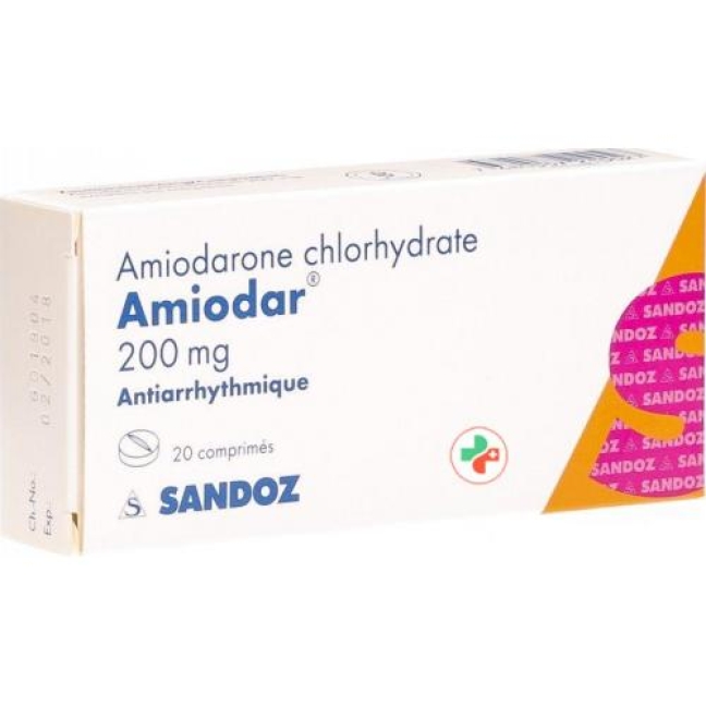 Amiodar 200 mg 20 tablets