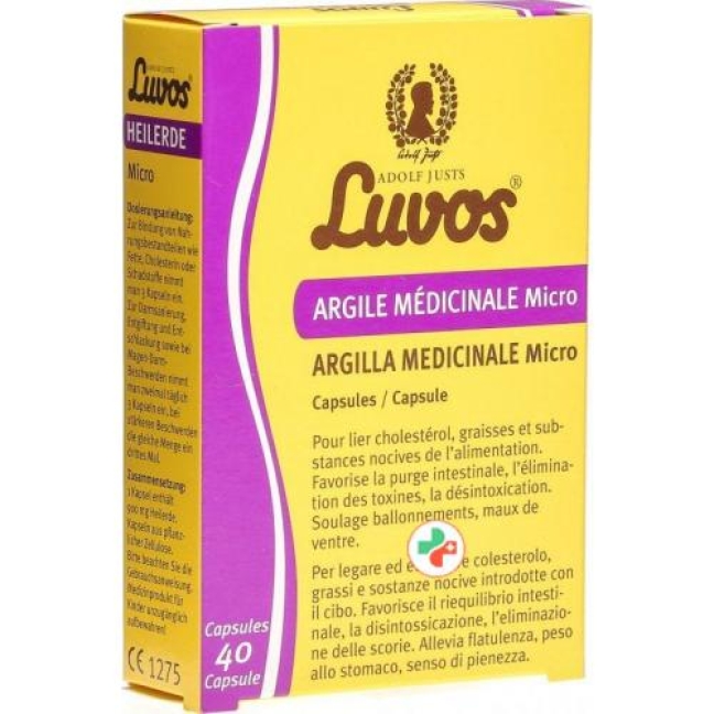 Luvos Heilerde Micro в капсулах 40 штук Luvos Heilerde Micro в капсулах 40 штук