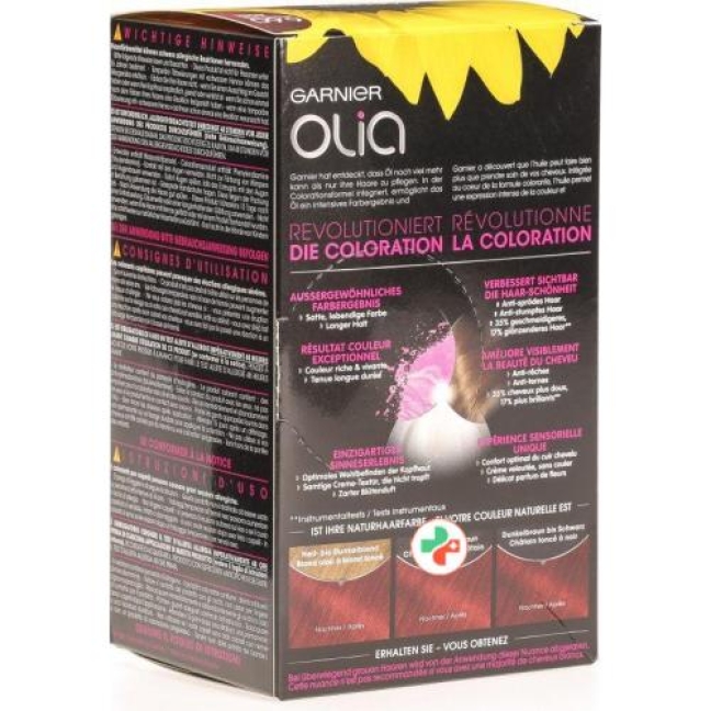 Olia Haarfarbe 6.6 Intensiv Rot Olia Haarfarbe 6.6 Intensiv Rot