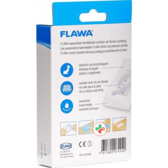 Flawa Aqua Plast XL 10x15см 6 штук Flawa Aqua Plast XL 10x15см 6 штук