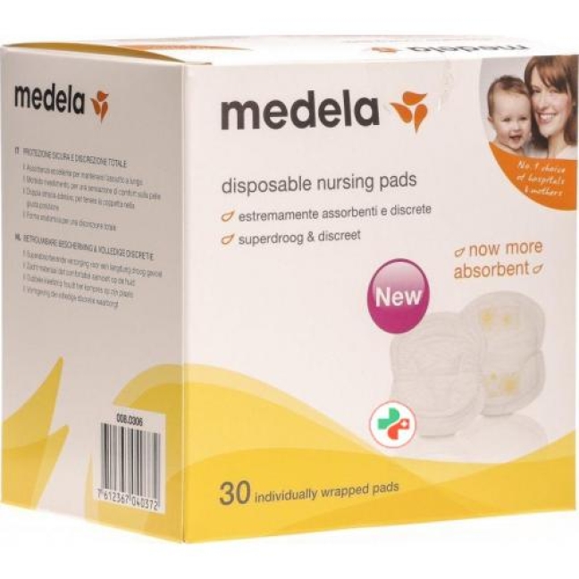 Medela Einwegstilleinlagen einzel verpackt 30 штук