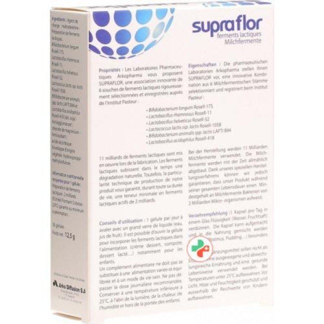 Arkopharma Supraflor в капсулах 30 штук Arkopharma Supraflor в капсулах 30 штук