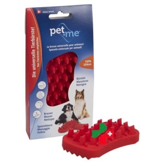 PET+ME BRST ROT HUNDE LANGHAAR