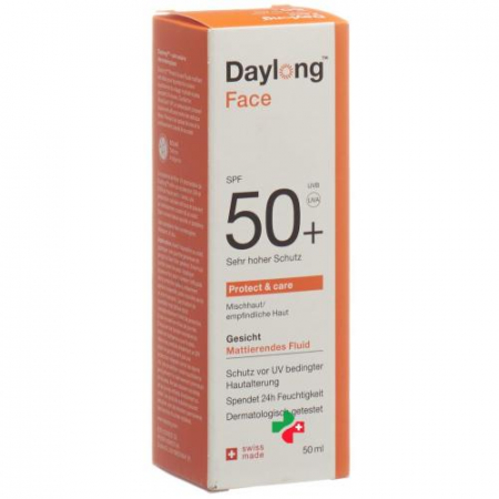 Daylong Protect&care Face Fluid SPF 50+ в тюбике 50мл