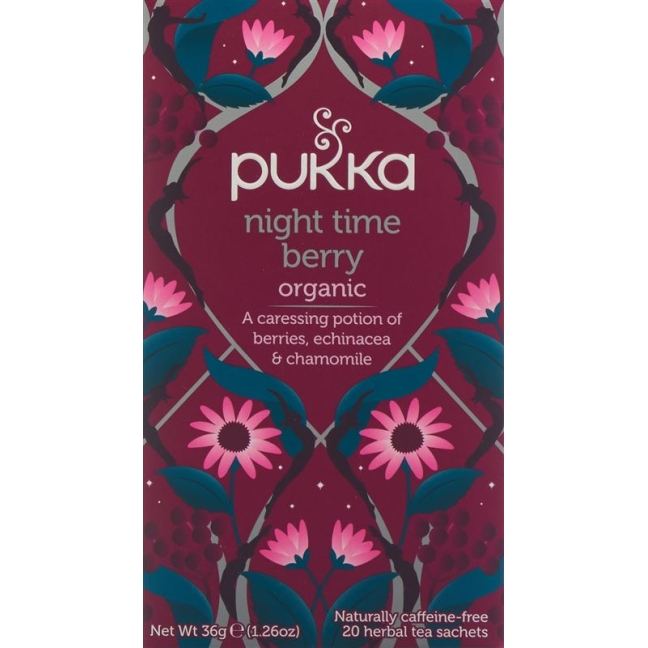 PUKKA Nuit enchantée de sureau Thé Bio F/E