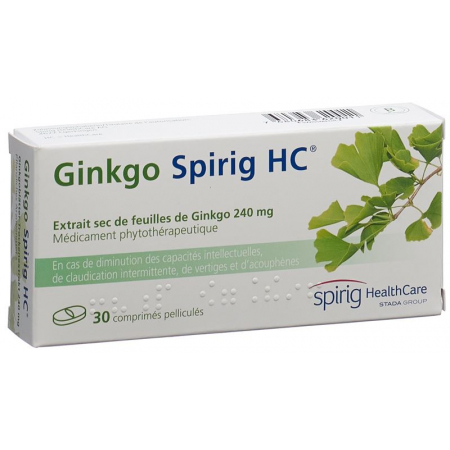 GINKGO Spirig HC Filmtabl 240 mg