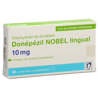 ДОНЕПЕЗИЛ НОБЕЛЬ лингвальная таблетка 10 мг
