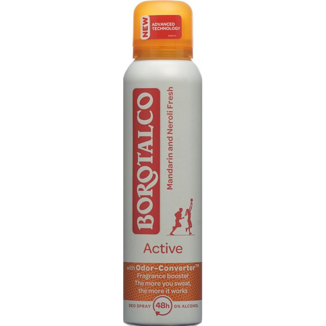 BOROTALCO Deo Active Spray Mandar Nero