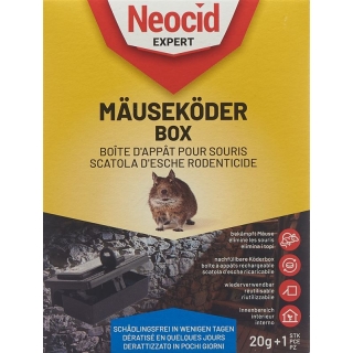 NEOCID EXPERT Mäuse-Köderbox 1Stk + 20g