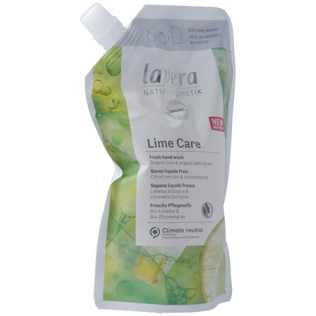 LAVERA Pflegeseife Lime Care Nachfüllbtl