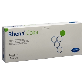 Подушечки RHENA Color Elast 4смх5м синие открытые