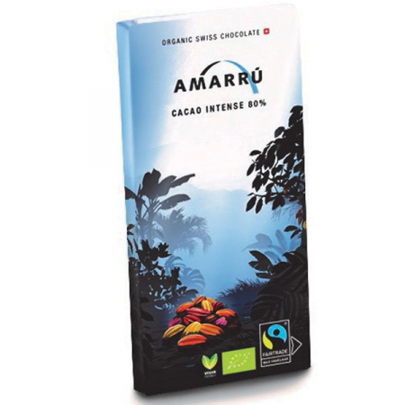 PRONATEC AMARRÚ Cacao intense 80 % Bio Fairt