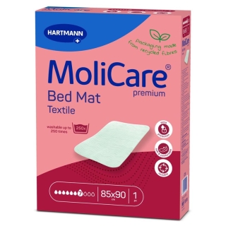 MOLICARE Premium Bed Mat 75x185cm textile 7 Tropf