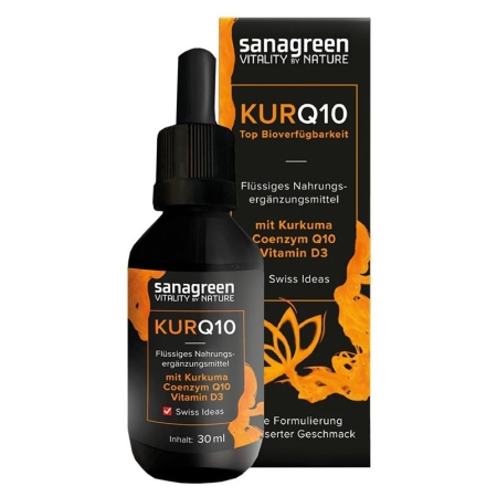 Куркума KURQ10 SANAGREEN с Q10 и D3