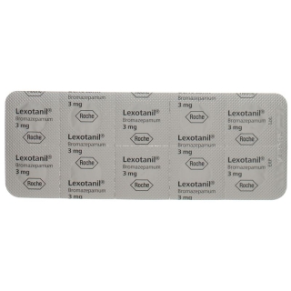 Lexotanil Tabletten 3mg Blister 100 Stück