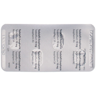 Tadalafil Axapharm Filmtabletten 10mg 4 Stück