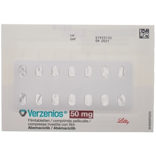 Verzenios Filmtabletten 50mg 28 Stück