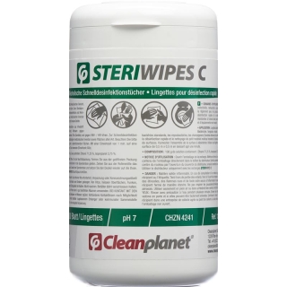 Cleanplanet Steriwipes C Desinfektionstuech 200 Stück